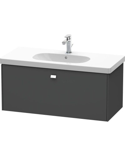 Тумба графит матовый 102 см Duravit Brioso BR404701049