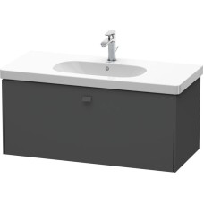Тумба графит матовый 102 см Duravit Brioso BR404704949