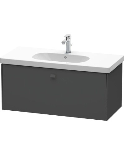 Тумба графит матовый 102 см Duravit Brioso BR404704949