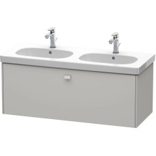 Тумба бетонно-серый матовый 117 см Duravit Brioso BR404800707
