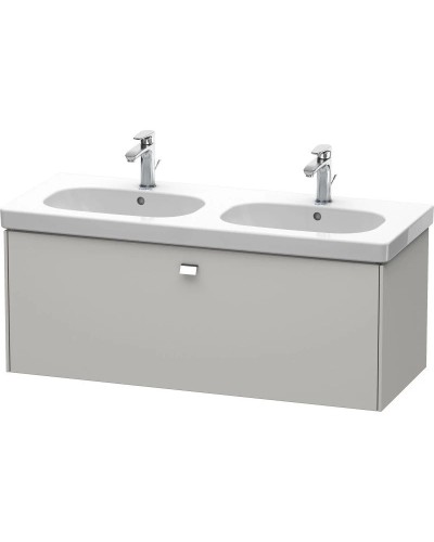 Тумба бетонно-серый матовый 117 см Duravit Brioso BR404801007