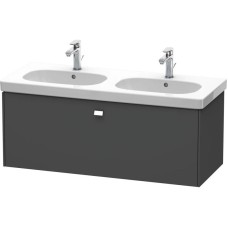 Тумба графит матовый 117 см Duravit Brioso BR404801049