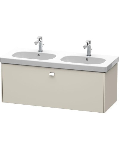 Тумба тауп матовый 117 см Duravit Brioso BR404801091