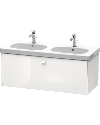 Тумба белый глянец 117 см Duravit Brioso BR404802222
