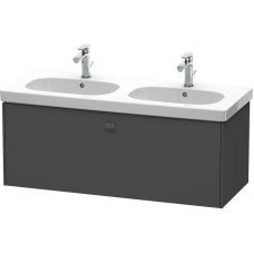 Тумба графит матовый 117 см Duravit Brioso BR404804949