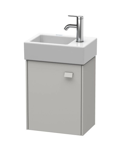 Тумба бетонно-серый матовый 36,4 см Duravit Brioso BR4049L0707
