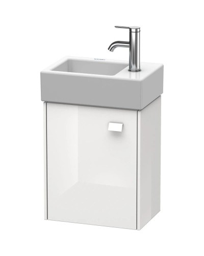 Тумба белый глянец 36,4 см Duravit Brioso BR4049L2222
