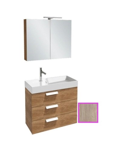 Тумба квебекский дуб 80 см Jacob Delafon Rythmik EB1308-E10