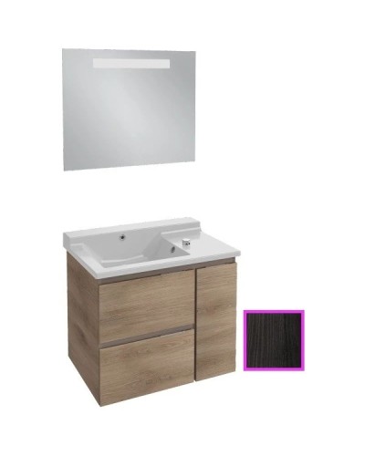 Тумба черное дерево 76 см Jacob Delafon Soprano EB1333-E15