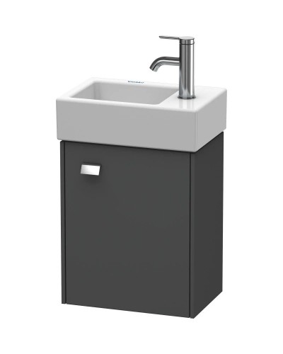 Тумба графит матовый 36,4 см Duravit Brioso BR4049R1049