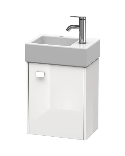 Тумба белый глянец 36,4 см Duravit Brioso BR4049R2222