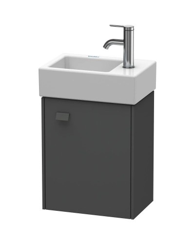Тумба графит матовый 36,4 см Duravit Brioso BR4049R4949