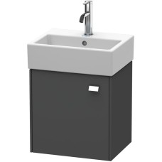Тумба графит матовый 43,4 см Duravit Brioso BR4050L1049