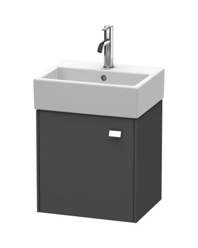 Тумба графит матовый 43,4 см Duravit Brioso BR4050L1049