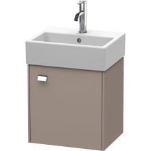 Тумба базальт матовый 43,4 см Duravit Brioso BR4050R1043