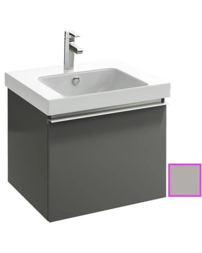 Тумба серый титан глянец 57 см Jacob Delafon Odeon Up EB877-N21