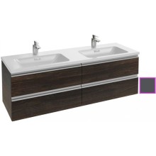 Тумба серый антрацит глянец 140 см Jacob Delafon Vox EB2020-RA-442