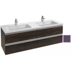 Тумба серый антрацит глянец 140 см Jacob Delafon Vox EB2020-RA-442