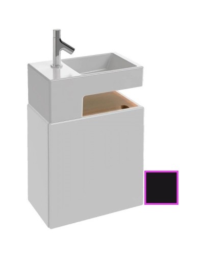 Тумба черный матовый 49,5 см Jacob Delafon Terrace EB1178-M61