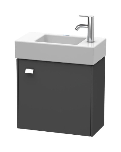 Тумба графит матовый 48,4 см Duravit Brioso BR4051R1049