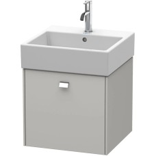 Тумба бетонно-серый матовый 48,4 см Duravit Brioso BR405201007