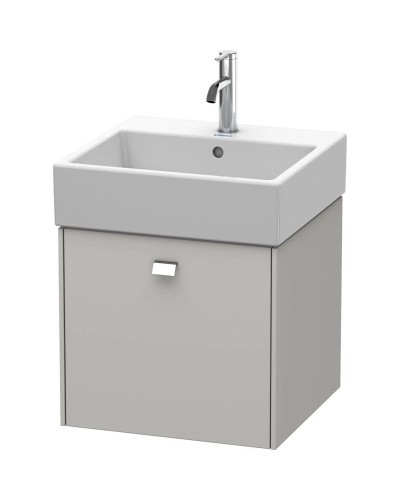 Тумба бетонно-серый матовый 48,4 см Duravit Brioso BR405201007
