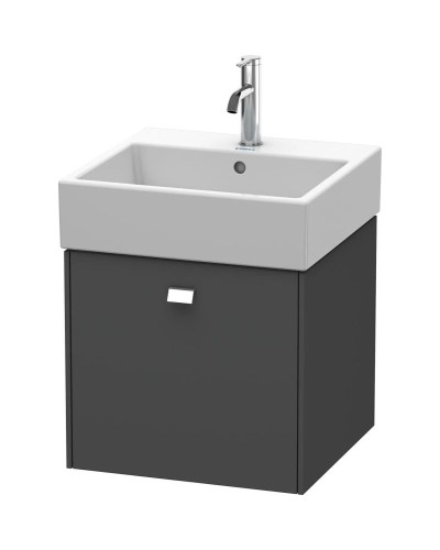 Тумба графит матовый 48,4 см Duravit Brioso BR405201049