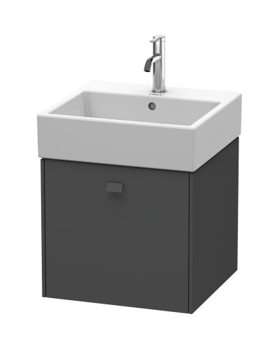 Тумба графит матовый 48,4 см Duravit Brioso BR405204949