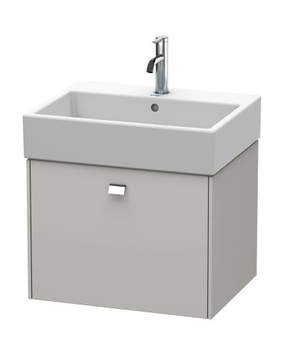 Тумба бетонно-серый матовый 58,4 см Duravit Brioso BR405301007