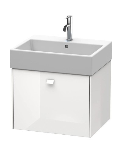 Тумба белый глянец 58,4 см Duravit Brioso BR405302222