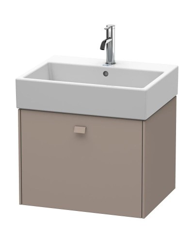 Тумба базальт матовый 58,4 см Duravit Brioso BR405304343