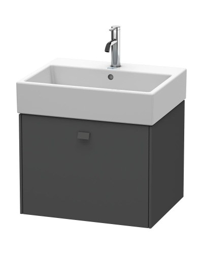 Тумба графит матовый 58,4 см Duravit Brioso  BR405304949