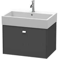Тумба графит матовый 68,4 см Duravit Brioso BR405401049