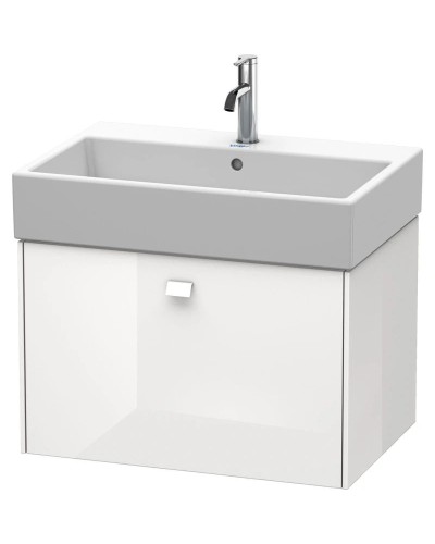 Тумба белый глянец 68,4 см Duravit Brioso BR405402222