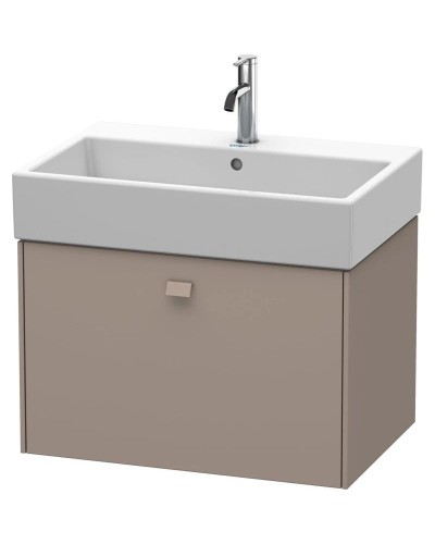 Тумба базальт матовый 68,4 см Duravit Brioso BR405404343