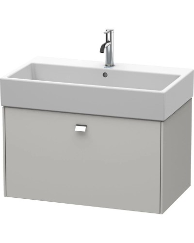 Тумба бетонно-серый матовый 78,4 см Duravit Brioso BR405501007