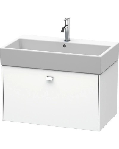 Тумба белый матовый 78,4 см Duravit Brioso BR405501018