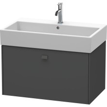 Тумба графит матовый 78,4 см Duravit Brioso BR405504949