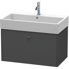 Тумба графит матовый 78,4 см Duravit Brioso BR405504949