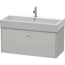 Тумба бетонно-серый матовый 98,4 см Duravit Brioso BR405600707