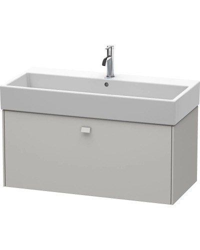 Тумба бетонно-серый матовый 98,4 см Duravit Brioso BR405600707