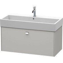 Тумба бетонно-серый матовый 98,4 см Duravit Brioso BR405601007