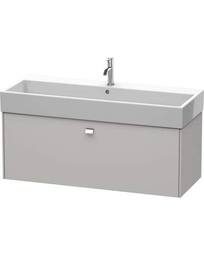 Тумба бетонно-серый матовый 118,4 см Duravit Brioso BR405701007