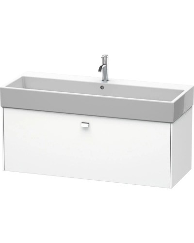 Тумба белый матовый 118,4 см Duravit Brioso BR405701018