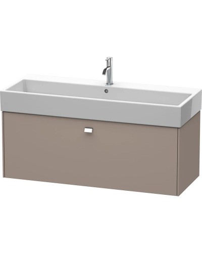 Тумба базальт матовый 118,4 см Duravit Brioso BR405701043