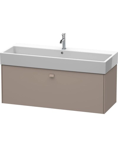 Тумба базальт матовый 118,4 см Duravit Brioso BR405704343
