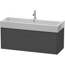 Тумба графит матовый 118,4 см Duravit Brioso BR405704949