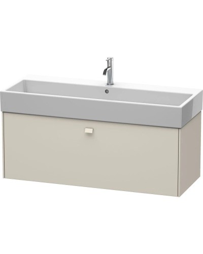 Тумба тауп матовый 118,4 см Duravit Brioso BR405709191