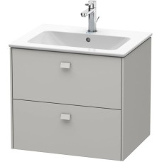 Тумба бетонно-серый матовый 62 см Duravit Brioso BR410100707