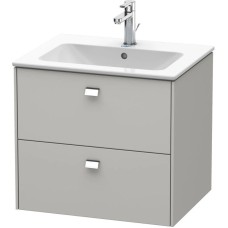 Тумба бетонно-серый матовый 62 см Duravit Brioso BR410101007